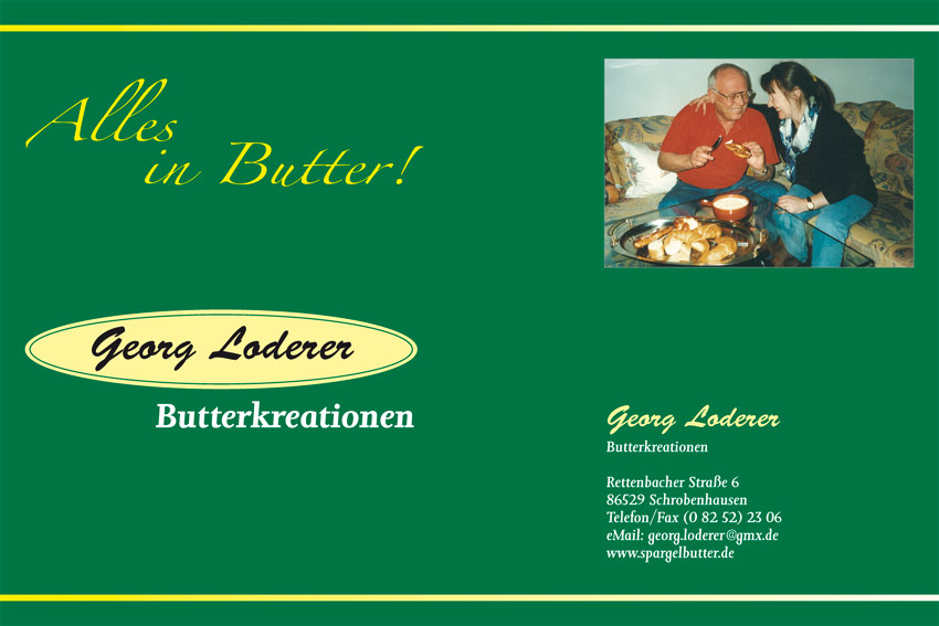 Spargelbutter Georg Loderer Schrobenhausen
